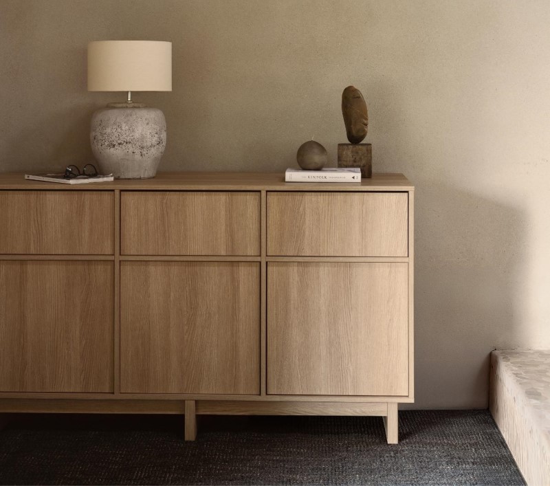 Détská komoda Kyo Quax v přírodní barve